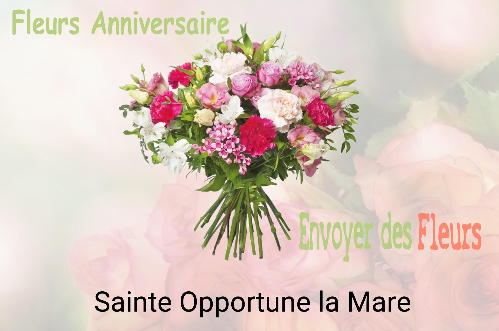 Bouquet de fleurs d’anniversaire livré à Sainte-Opportune-la-Mare